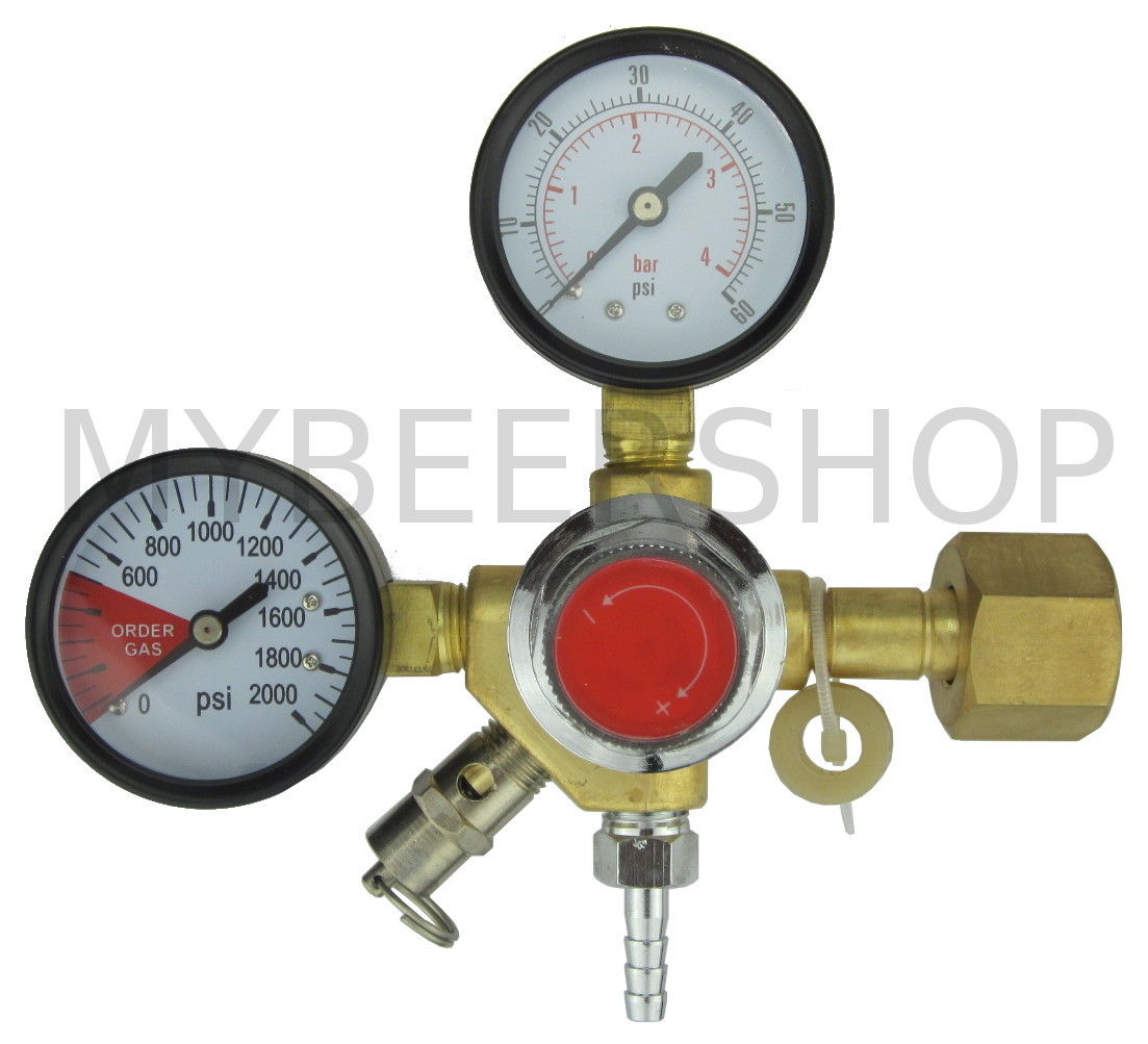 CO2 ENTRY LEVEL CARBON DIOXIDE GAS REGULATOR BREW BEER