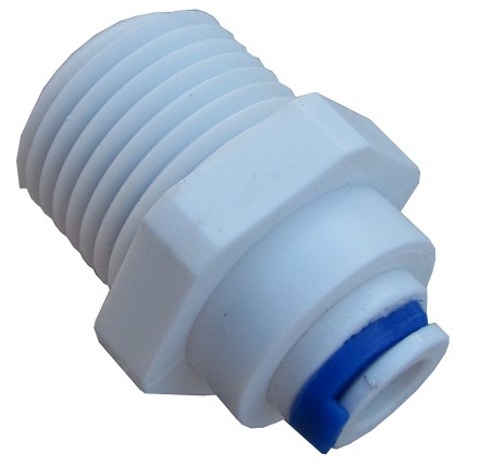 1/4" (6.35mm) Straight adaptor to 1/2" thread - Click Image to Close