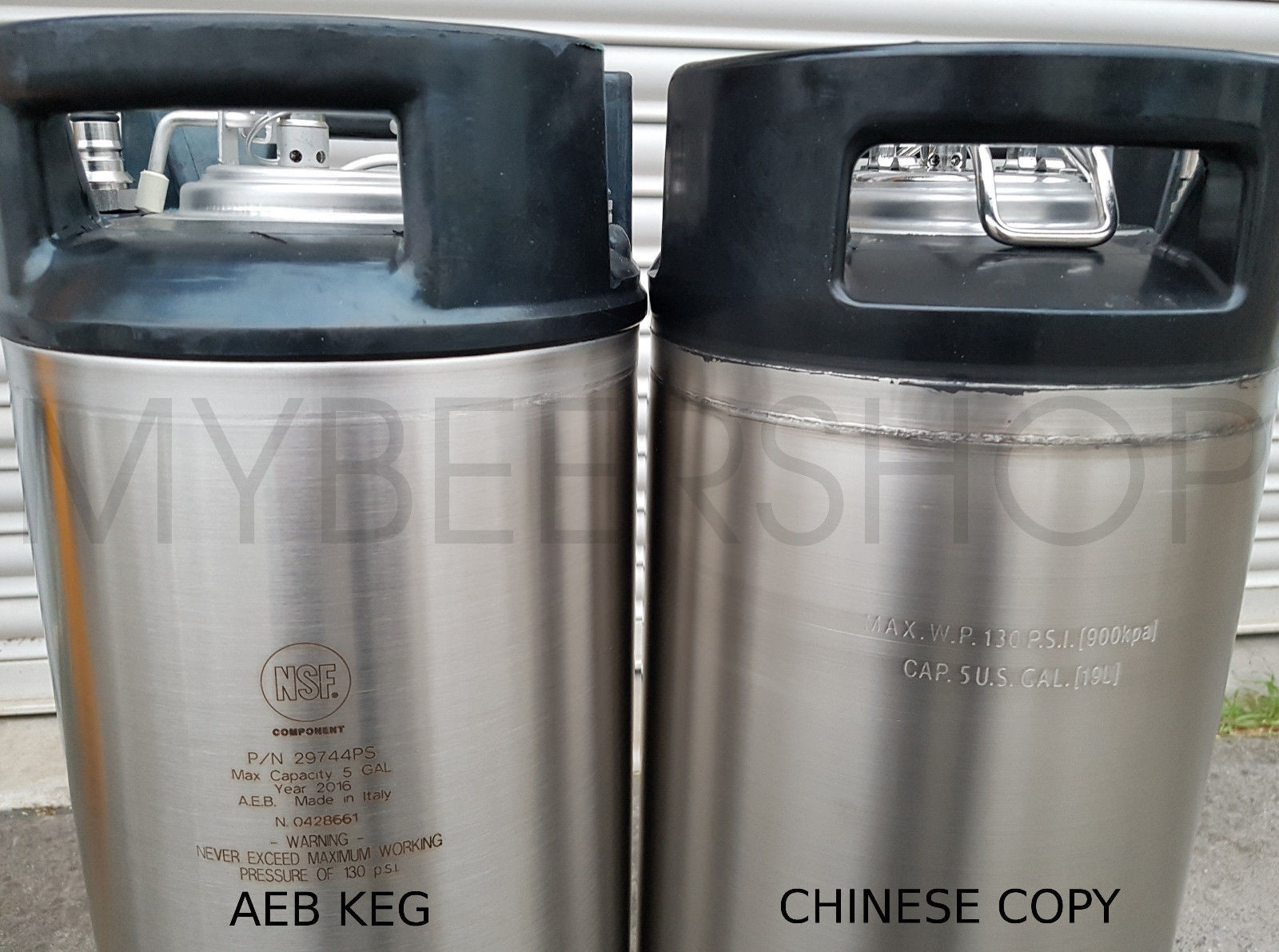 ITALIAN MADE NEW 19L AEB CORNELIUS BALL LOCK CORNY KEG HOME BREW BEER S